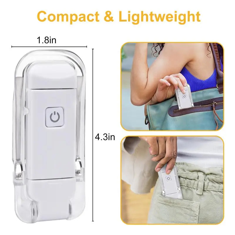 LED USB Rechargeable Book Light