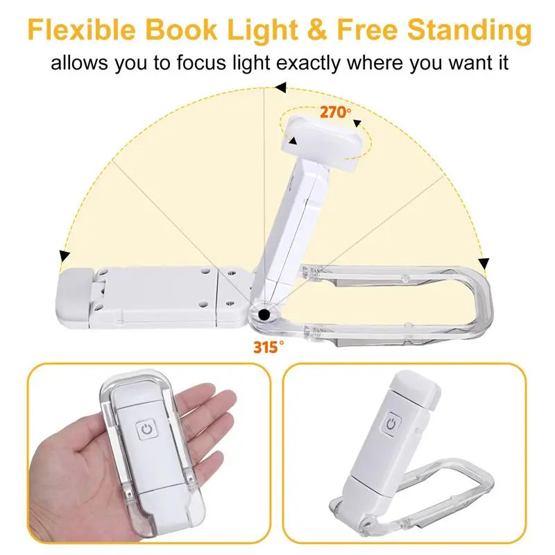 LED USB Rechargeable Book Light