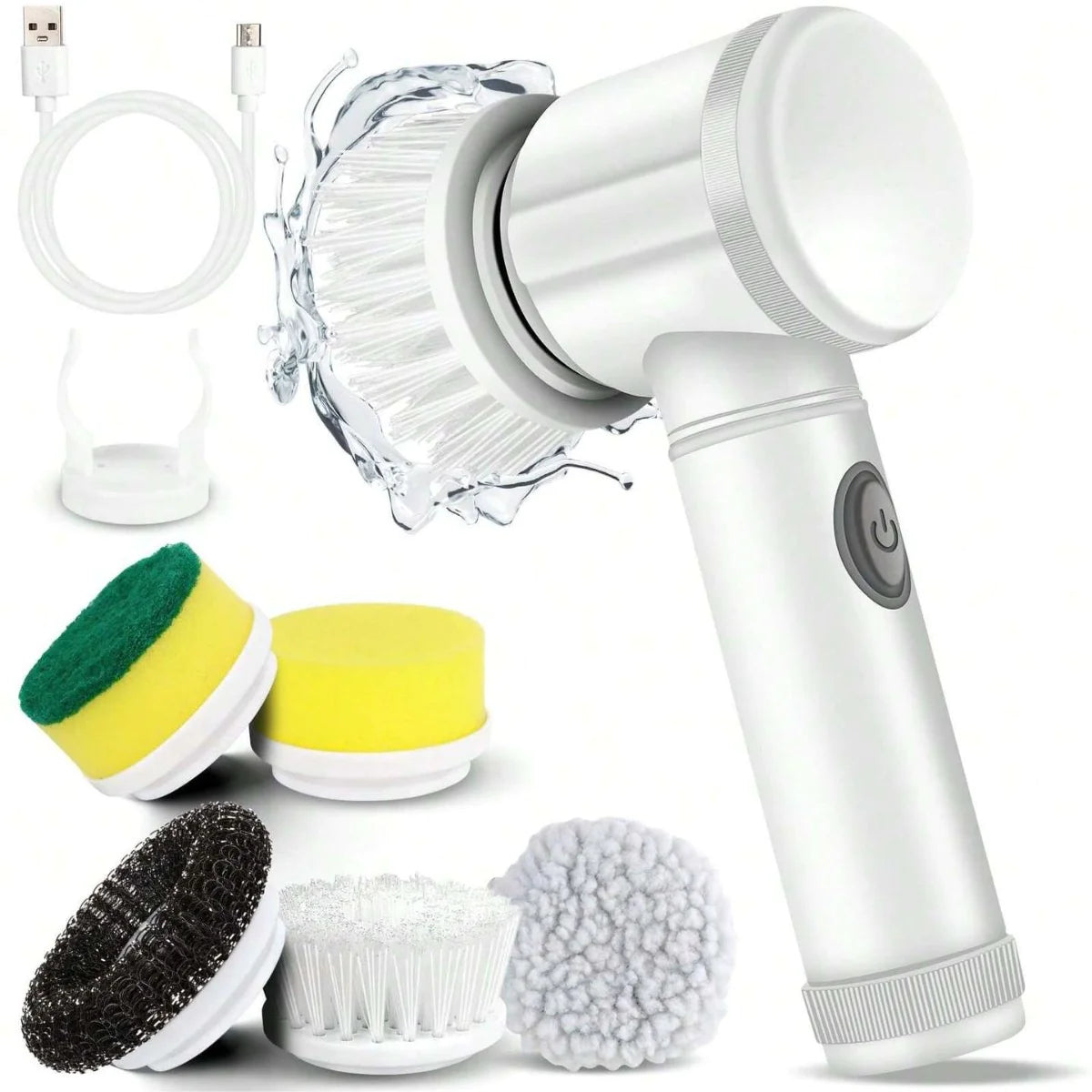 Cordless Electric Spin Scrubber